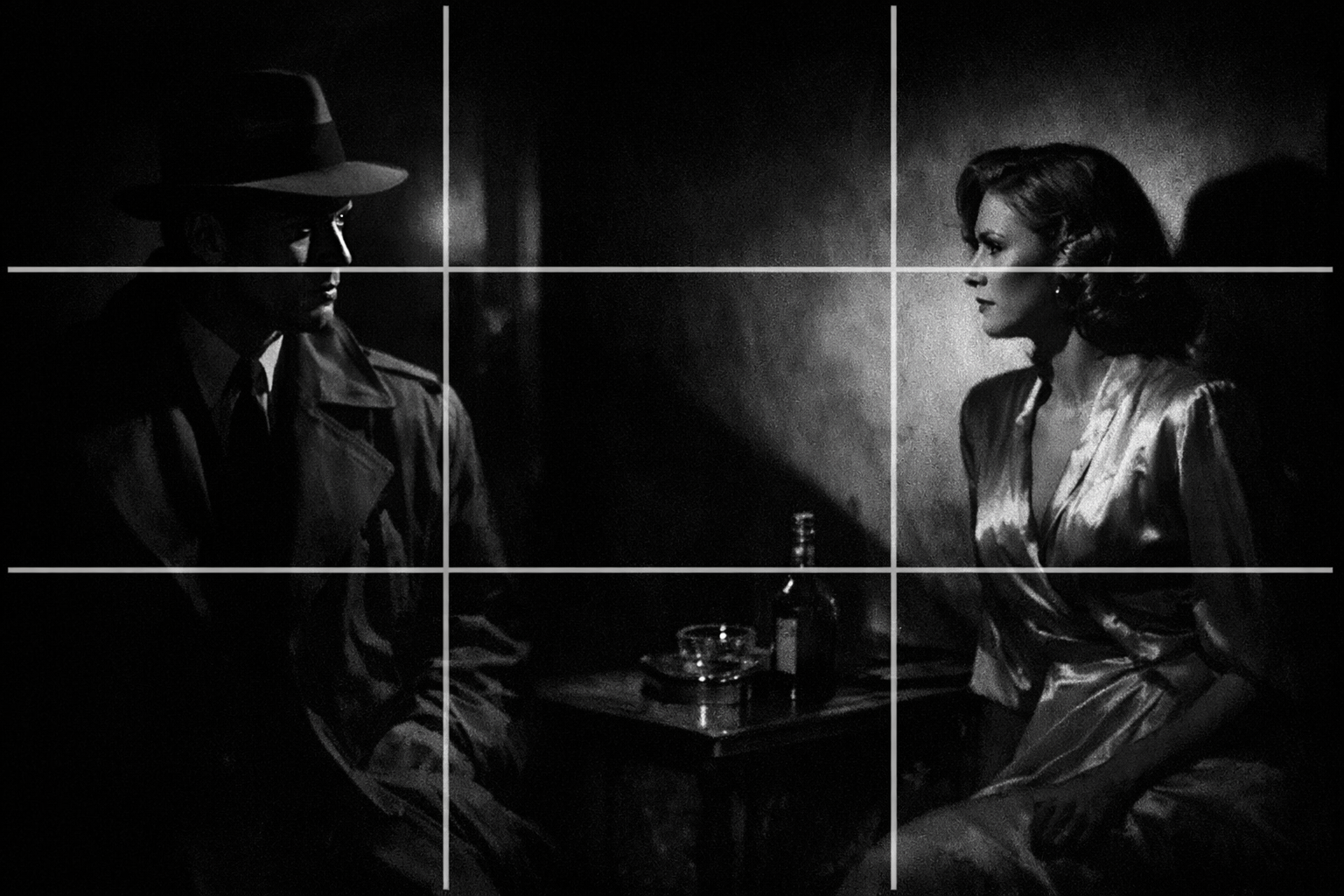 Kompozycja kadru filmowego — reguła trójpodziału i praca ze światłem w klasycznym kinie